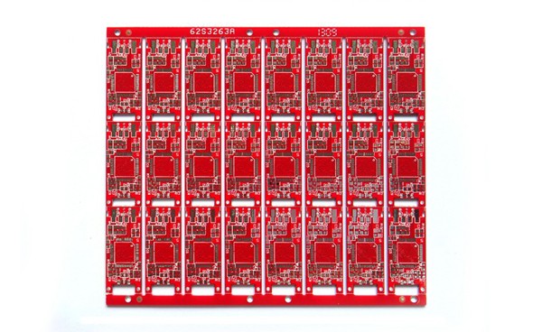 红色双面pcb线路板